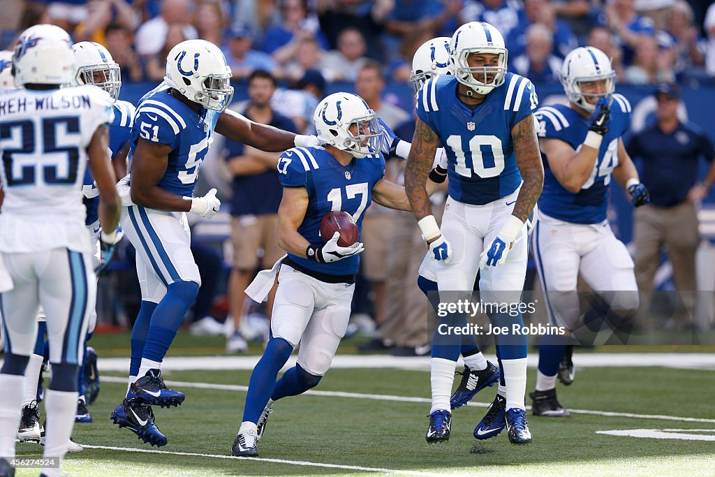 Tennessee Titans v Indianapolis Colts