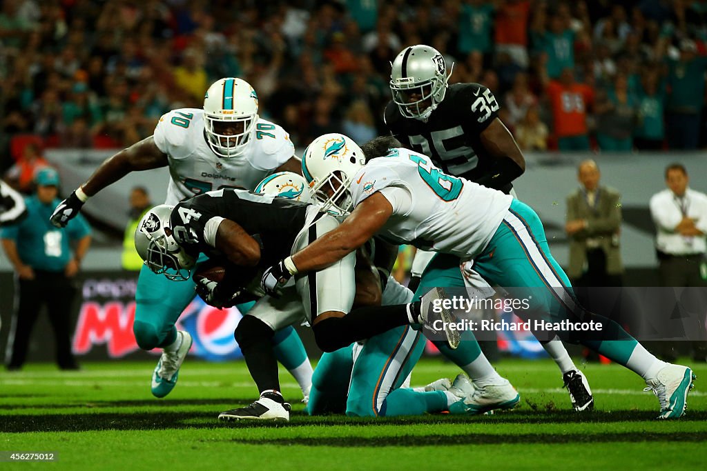 Oakland Raiders v Miami Dolphins