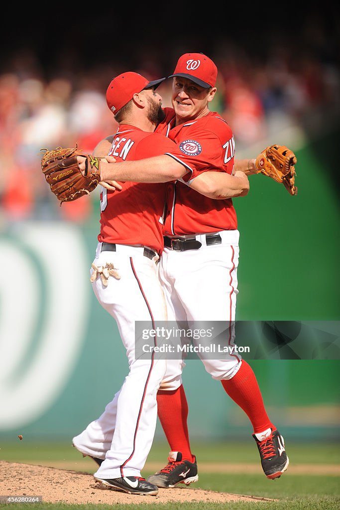 Miami Marlins v Washington Nationals