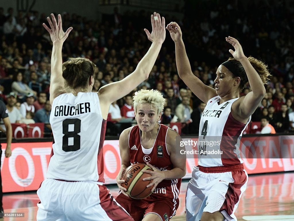 2014 FIBA World Championship for Women: Turkey vs Canada