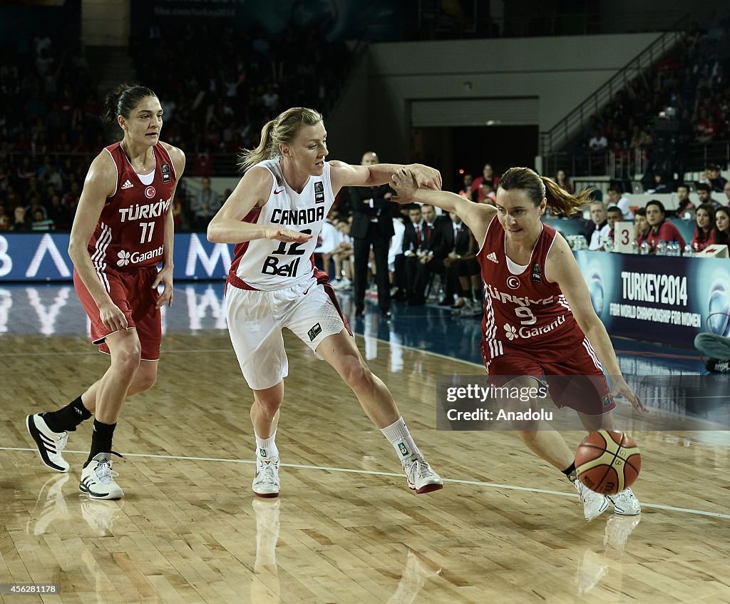 2014 FIBA World Championship for Women: Turkey vs Canada