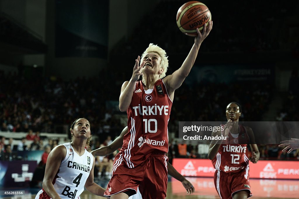 2014 FIBA World Championship for Women: Turkey vs Canada