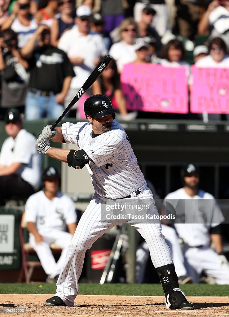 Kansas City Royals v Chicago White Sox