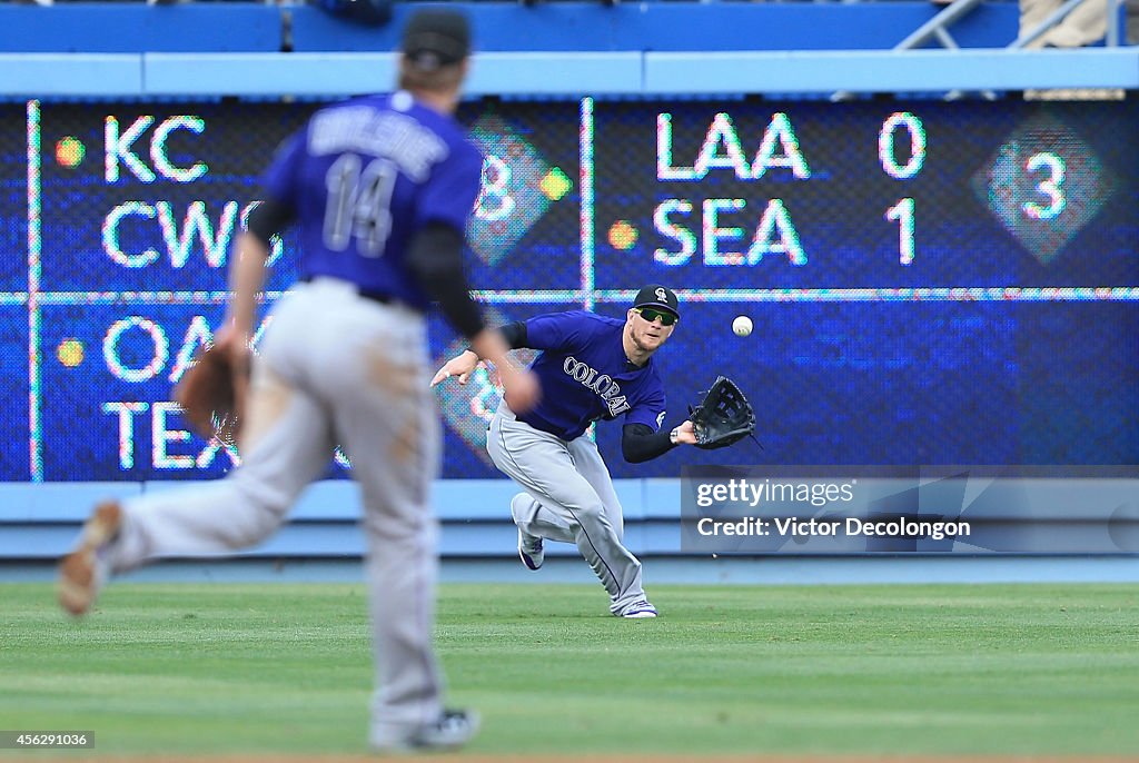 Colorado Rockies v Los Angeles Dodgers