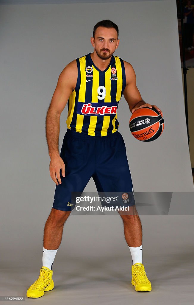 Fenerbahce Ulker Istanbul 2014/2015 Turkish Airlines Euroleague Basketball Media Day