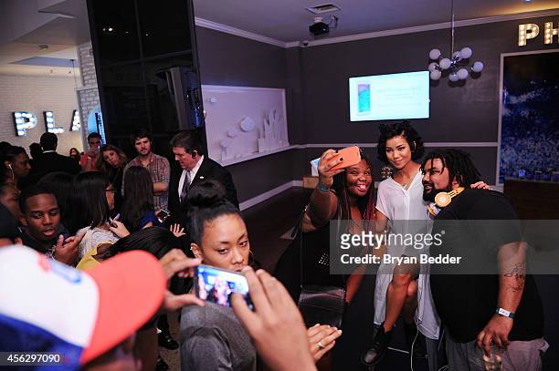 17 Samsung Celebrates The Launch Of The Galaxy Alpha With Jhene
