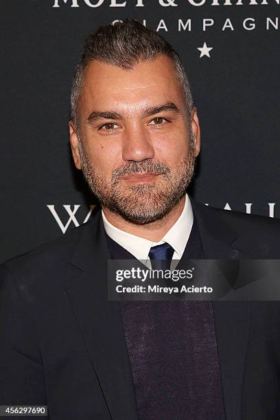 Shoe designer Edmundo Castillo attends 2014 Icons Of Style Gala Hosted By Vanidades at Mandarin Oriental Hotel on September 18, 2014 in New York City.