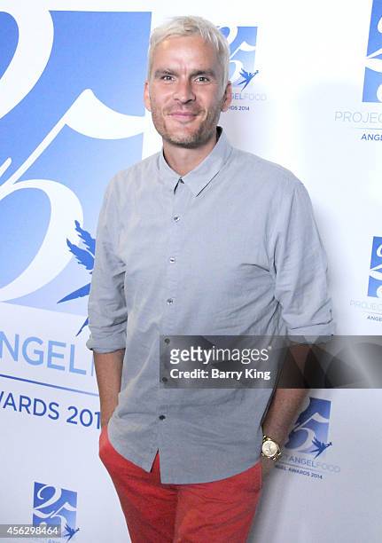 Actor Balthazar Getty arrives for Project Angel Food Celebrates 25 Years With 2014 Angel Awards at Project Angel Food on September 6, 2014 in Los...