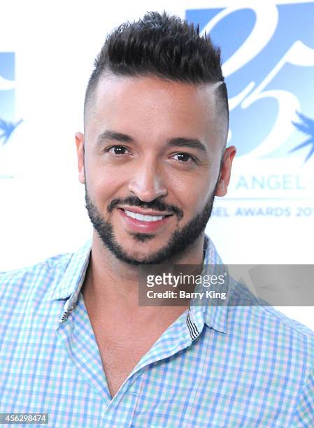 Personality Jai Rodriguez arrives for Project Angel Food Celebrates 25 Years With 2014 Angel Awards at Project Angel Food on September 6, 2014 in Los...