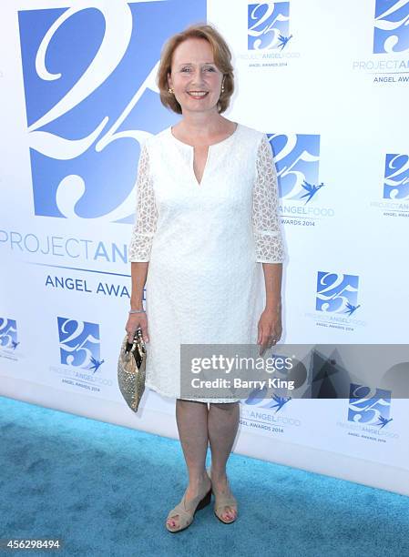 Actress Kate Burton arrives for Project Angel Food Celebrates 25 Years With 2014 Angel Awards at Project Angel Food on September 6, 2014 in Los...