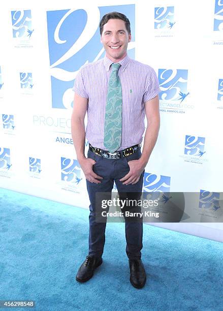 Actor Mark Cirillo arrives for Project Angel Food Celebrates 25 Years With 2014 Angel Awards at Project Angel Food on September 6, 2014 in Los...