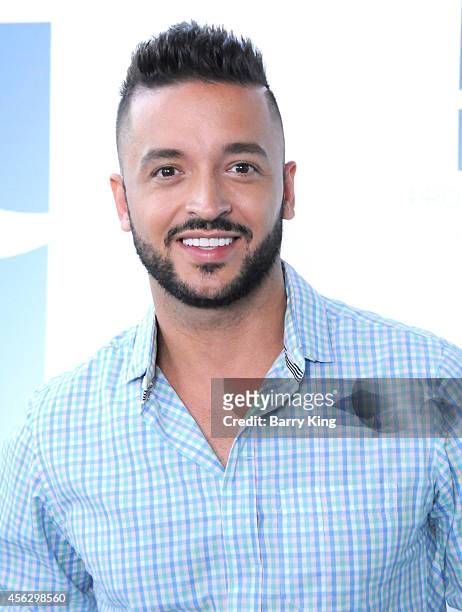 Actor Jai Rodriguez arrives for Project Angel Food Celebrates 25 Years With 2014 Angel Awards at Project Angel Food on September 6, 2014 in Los...
