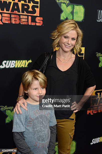 Celebrities and their families join the cast and creative team of "Star Wars Rebels" to celebrate the launch of the highly anticipated new Disney XD...