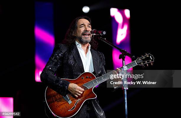 Marco Antonio Solis performs in concert at the SAP Center on September 20, 2014 in San Jose, California.