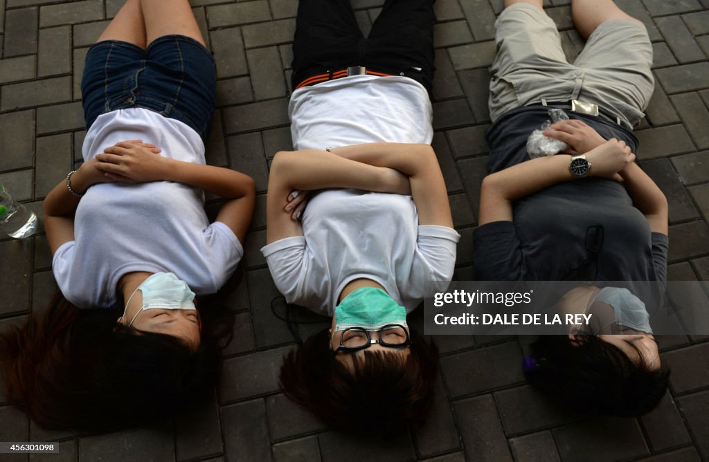 HONG KONG-CHINA-POLITICS-DEMOCRACY