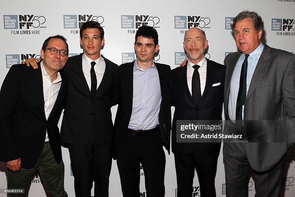 "Whiplash" Premiere - 52nd New York Film Festival