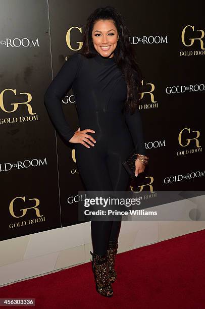 Shantel Jackson attends Gold Room Monday Nights at Gold Room on September 21, 2014 in Atlanta, Georgia.