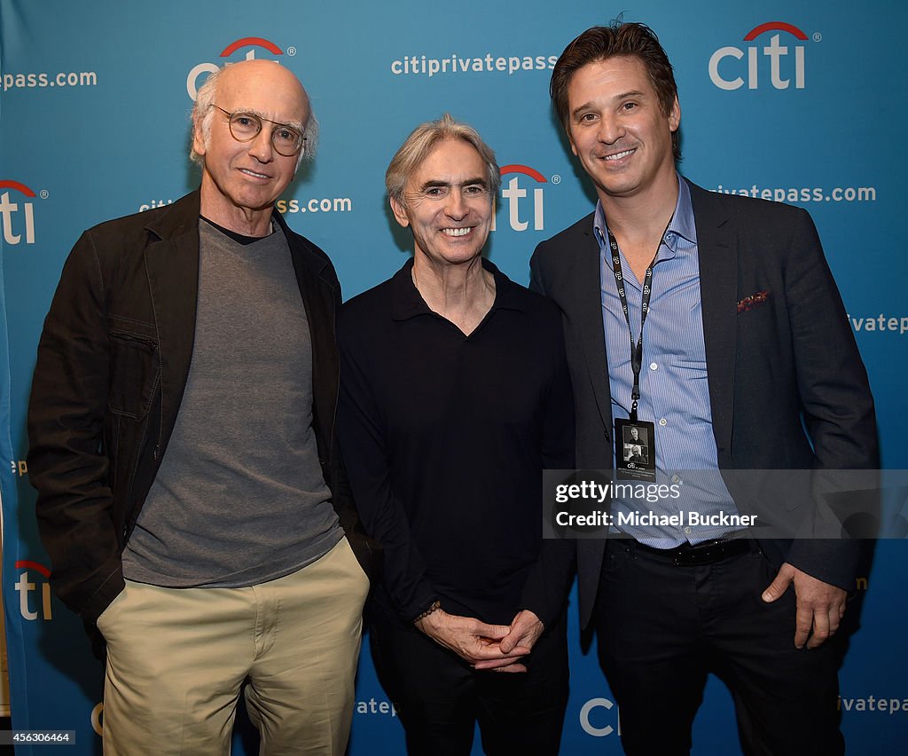 Citi Presents Larry David And David Steinberg In Conversation At The Theatre At Ace Hotel In Los Angeles