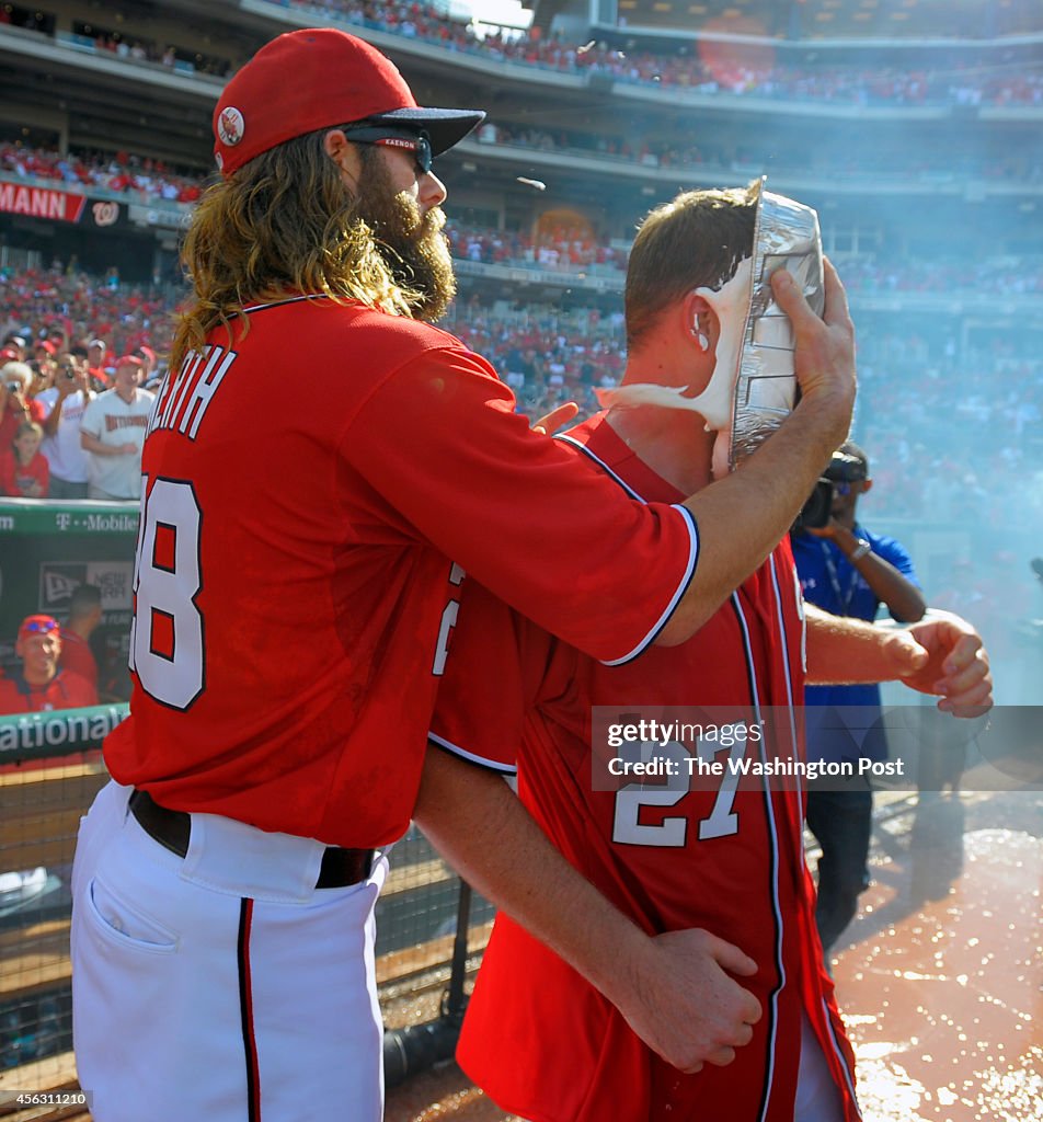 The Washington Nationals playt the Miami Marlins