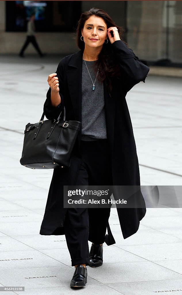 London Celebrity Sightings - SEPTEMBER 29, 2014