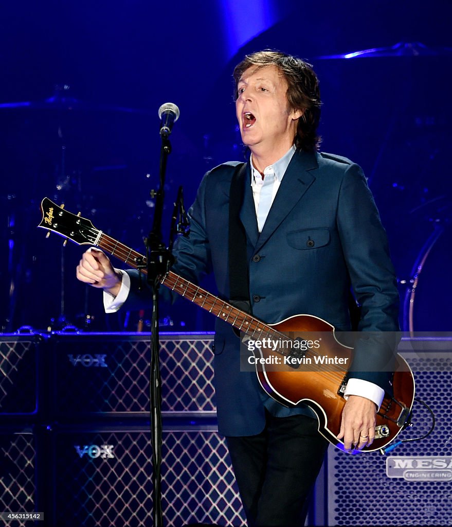 Paul McCartney Performs At PETCO Park