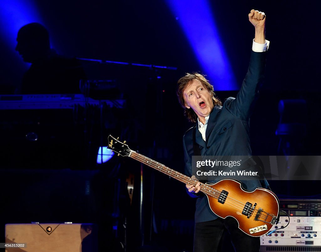 Paul McCartney Performs At PETCO Park