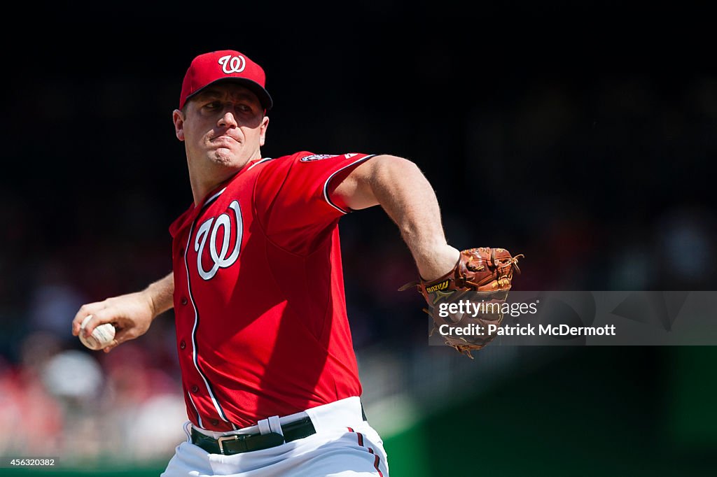 Miami Marlins v Washington Nationals