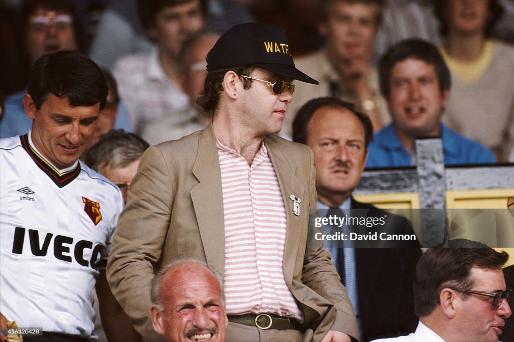 Elton John and Graham Taylor