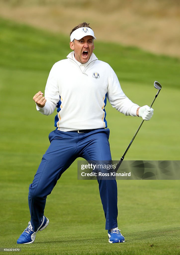 Morning Fourballs - 2014 Ryder Cup