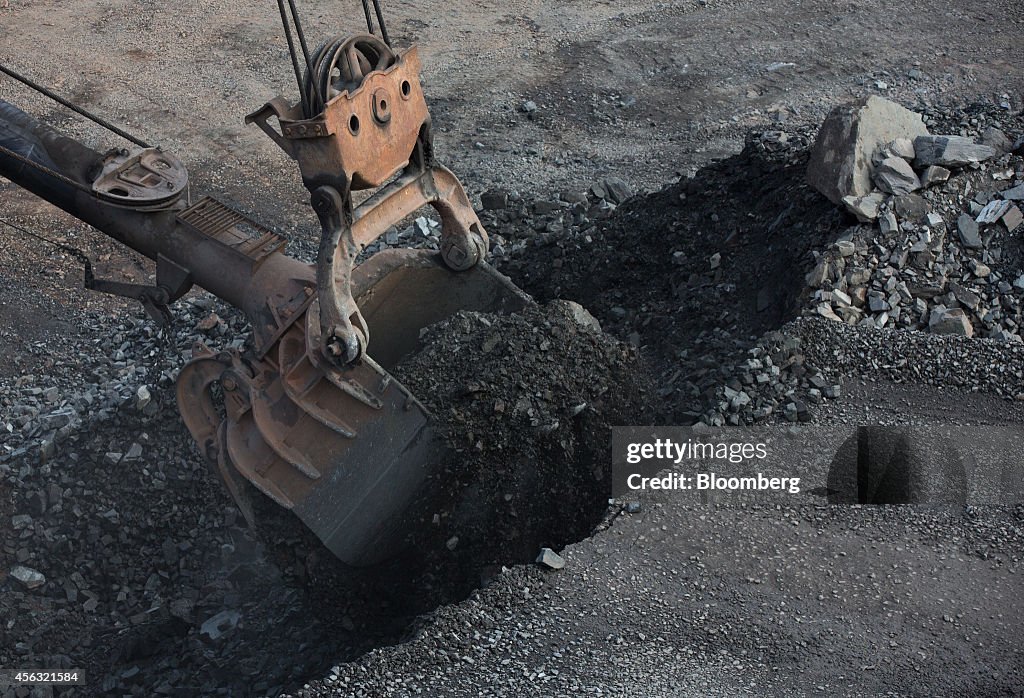 Operations At NLMK's Stoilensky GOK Iron Ore Mine And Processing Plant