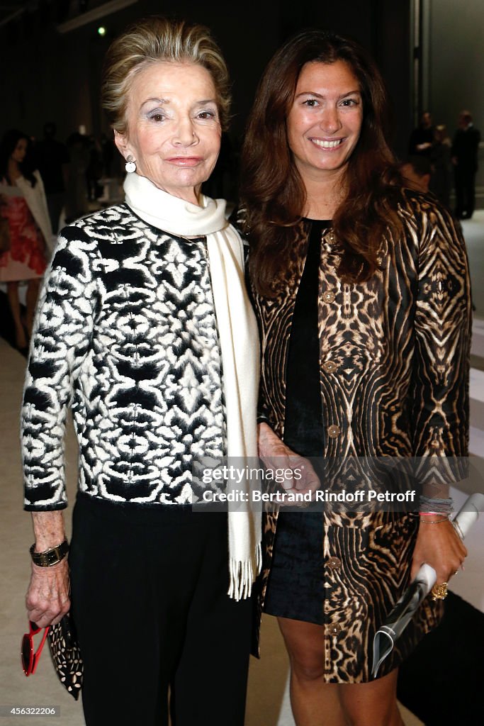 Giambattista Valli : Front Row - Paris Fashion Week Womenswear Spring/Summer 2015