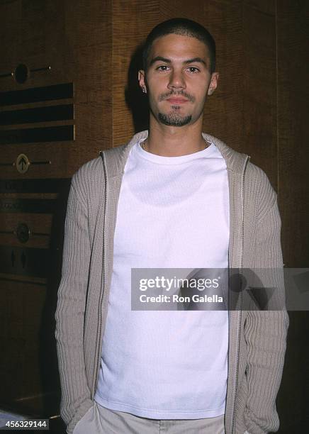 Actor Adam LaVorgna attends the WB Television Upfront All-Star Party on May 14, 2002 at the Sheraton New York Hotel in New York City.