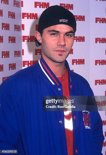 Actor Adam LaVorgna attends Brooke Burke's New Swimwear Line "Barely Brooke" Launch Party on December 4, 2002 at Eugene's in New York City.