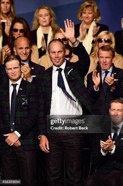 Team USA Matt Kuchar during Opening Ceremony at The Gleneagles Hotel. Auchterarder, Scotland 9/25/2014 CREDIT: Robert Beck