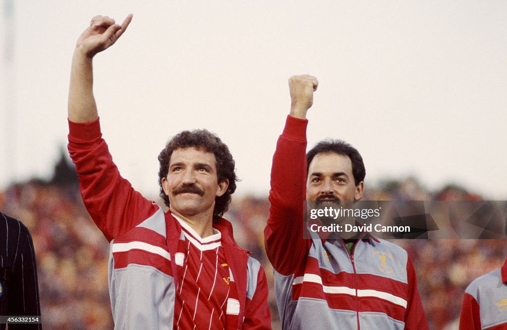 Graeme Souness and Bruce Grobbelaar