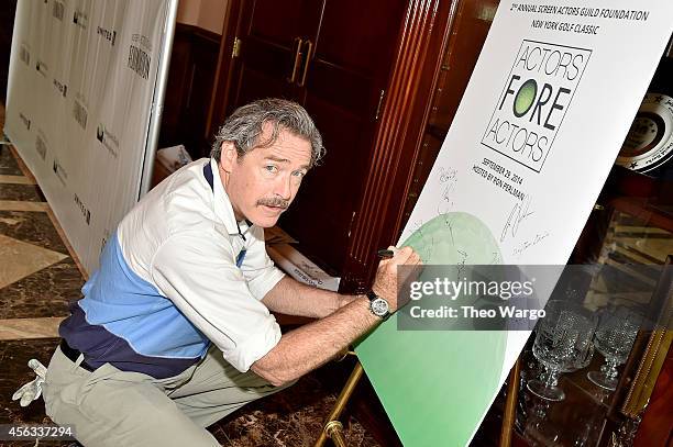 Actor James McCaffrey attends Screen Actors Guild Foundation 2nd Annual New York Golf Classic at Trump National Golf Club Westchester on September...