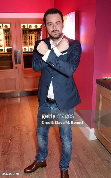 Danny Dyer attends a Special Screening of "We Still Kill The Old Way" at the Ham Yard Hotel on September 29, 2014 in London, England.
