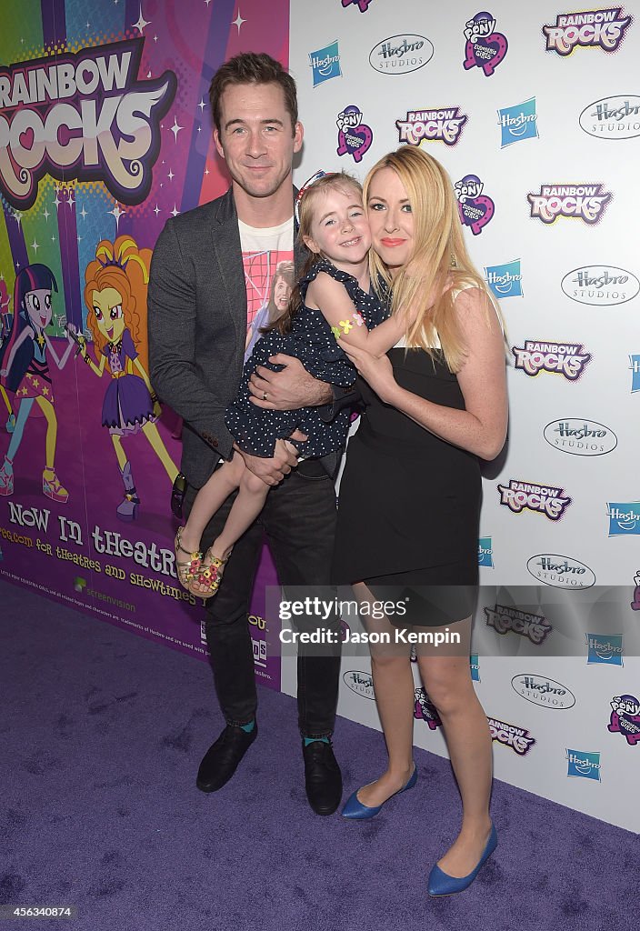 Hasbro Studios Present The Purple Carpet Premiere Of My Little Pony Equestria Girls Rainbow Rocks