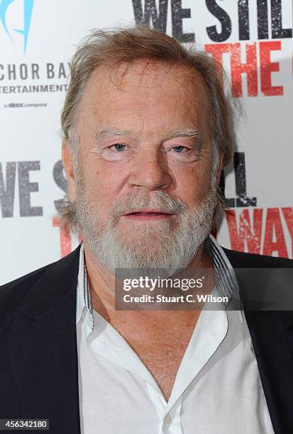 Nicky Henson attends a photocall for "We Still Kill The Old Way" at Ham Yard Hotel on September 29, 2014 in London, England.