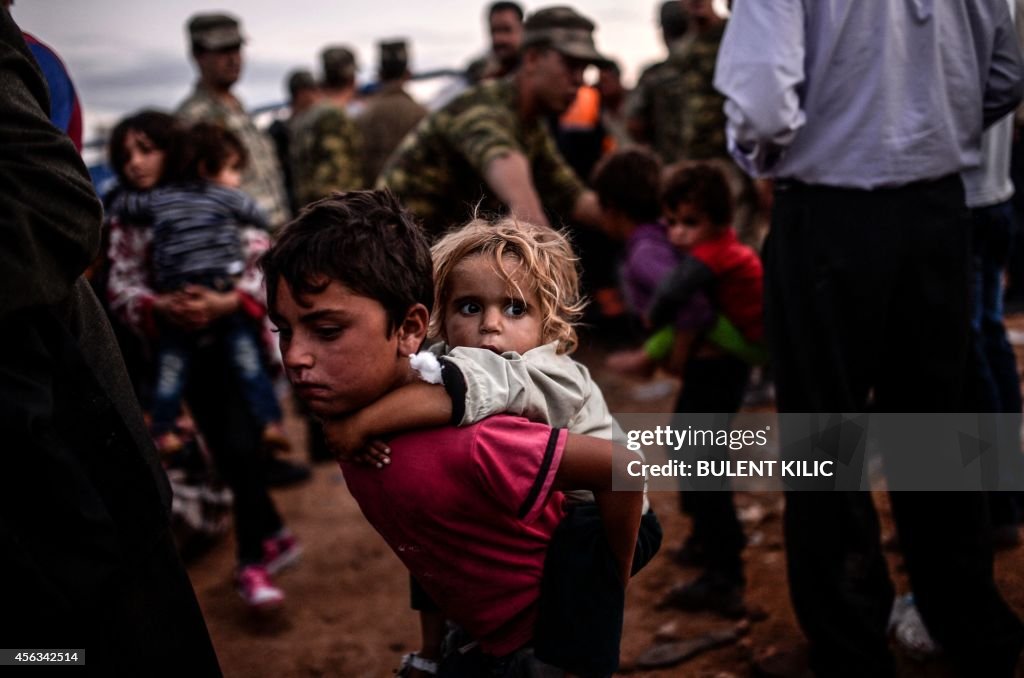 TURKEY-SYRIA-KURDS-REFUGEES