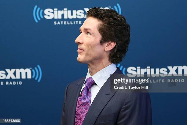 Joel Osteen launches Joel Osteen Radio at SiriusXM Studios on September 29, 2014 in New York City.