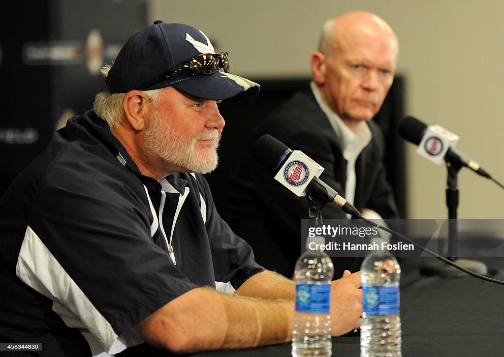 Minnesota Twins Announce They Will Replace Ron Gardenhire as Manager