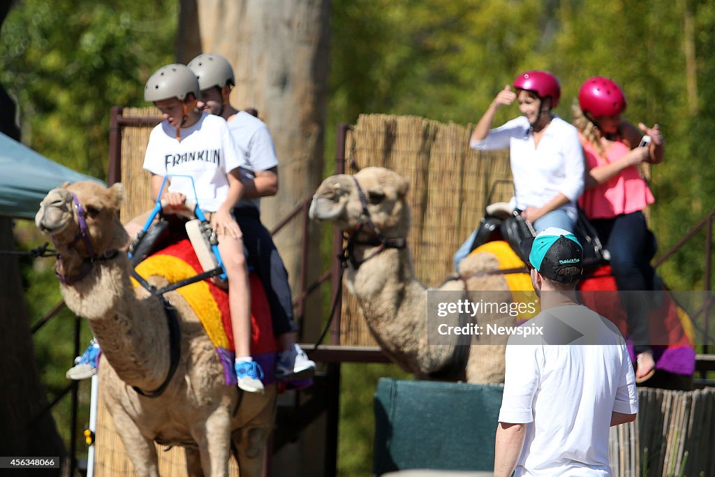 Justin Timberlake Visits Australia Zoo