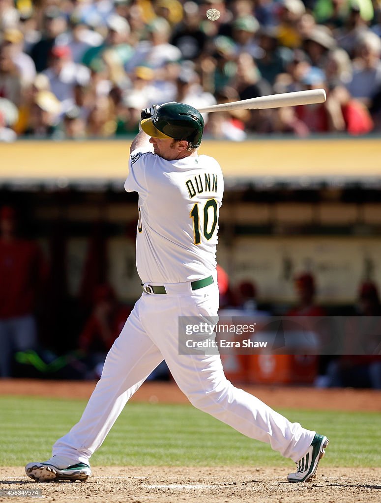 Los Angeles Angels of Anaheim v Oakland Athletics