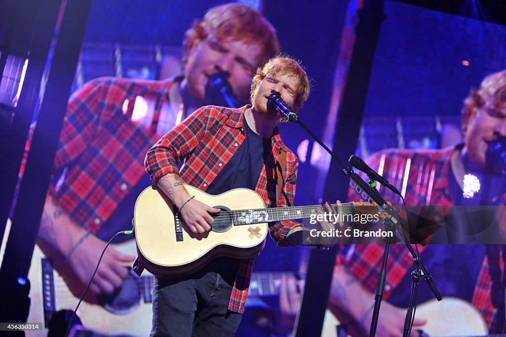 ITunes Festival 2014 - Ed Sheeran And Foy Vance