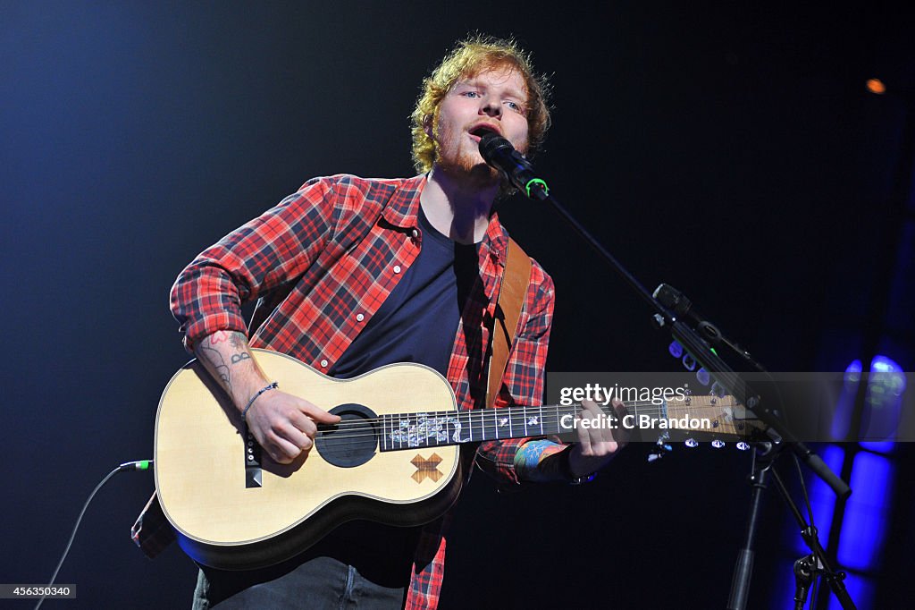 ITunes Festival 2014 - Ed Sheeran And Foy Vance