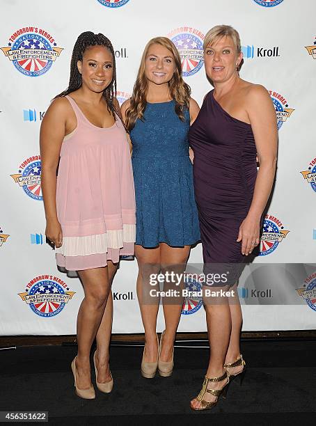 Tracie Thoms, Bridget Hanley and Molly Price attend The National Law Enforcement And Firefighters Children's Foundation Hosts 2nd Annual Hero Awards...