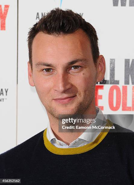 Johnny Palmiero attends a photocall for "We Still Kill The Old Way" at Ham Yard Hotel on September 29, 2014 in London, England.