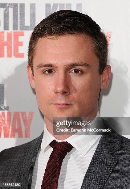 Danny-Boy Hatchard attends a photocall for "We Still Kill The Old Way" at Ham Yard Hotel on September 29, 2014 in London, England.