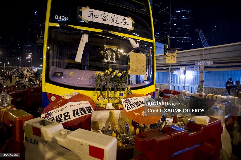 HONG KONG-CHINA-POLITICS-DEMOCRACY